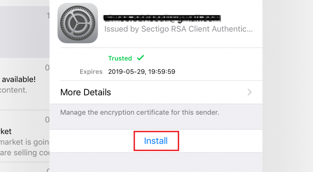 encryption certificates for some recipients could not be found outlook mac